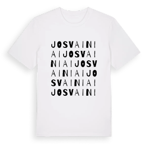 Josvainiai ordlek t-shirt – ekologisk bomull t-shirt från Pinshirt