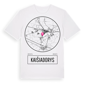 Kaišiadorys t-shirt – ekologisk bomull t-shirt från Pinshirt