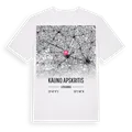 Kauno apskritis karta t-shirt