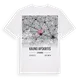 Kauno apskritis karta t-shirt
