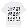 Kauno apskritis ordlek t-shirt