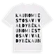 Kauno miesto savivaldybė ordlek t-shirt