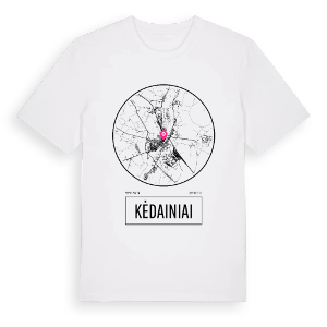 Kėdainiai t-shirt – ekologisk bomull t-shirt från Pinshirt