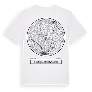 Kėdainių rajono savivaldybė t-shirt – ekologisk bomull t-shirt från Pinshirt