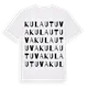 Kulautuva ordlek t-shirt