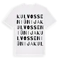 Kulvos seniūnija ordlek t-shirt