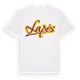 Lapės baseball t-shirt