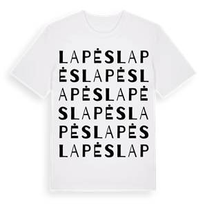 Lapės ordlek t-shirt – ekologisk bomull t-shirt från Pinshirt
