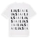 Lukšiai ordlek t-shirt