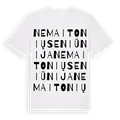 Nemaitonių seniūnija ordlek t-shirt
