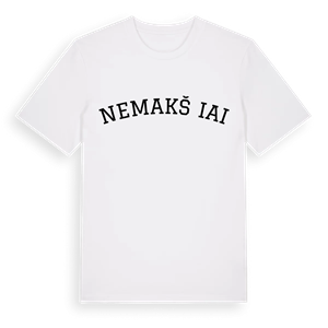 Nemakščiai böjd t-shirt – ekologisk bomull t-shirt från Pinshirt
