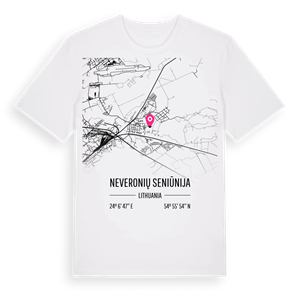 Neveronių seniūnija karta t-shirt – ekologisk bomull t-shirt från Pinshirt
