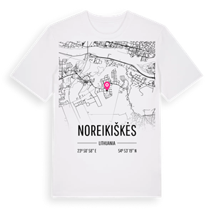 Noreikiškės karta t-shirt – ekologisk bomull t-shirt från Pinshirt