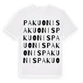 Pakuonis ordlek t-shirt