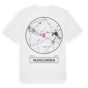 Paliepių seniūnija t-shirt – ekologisk bomull t-shirt från Pinshirt