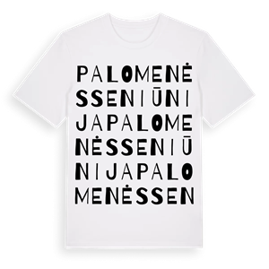 Palomenės seniūnija ordlek t-shirt – ekologisk bomull t-shirt från Pinshirt