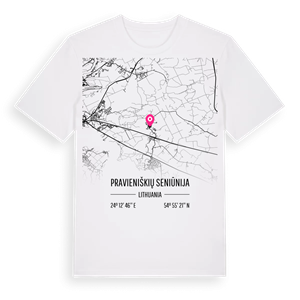 Pravieniškių seniūnija karta t-shirt – ekologisk bomull t-shirt från Pinshirt