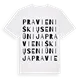 Pravieniškių seniūnija ordlek t-shirt