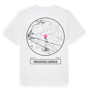Pravieniškių seniūnija t-shirt – ekologisk bomull t-shirt från Pinshirt