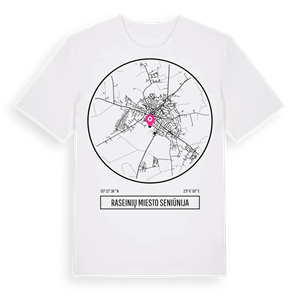 Raseinių miesto seniūnija t-shirt – ekologisk bomull t-shirt från Pinshirt