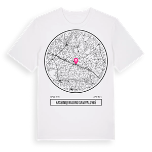 Raseinių rajono savivaldybė t-shirt – ekologisk bomull t-shirt från Pinshirt