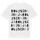 Rokų seniūnija ordlek t-shirt