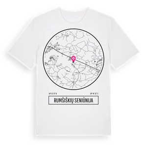 Rumšiškių seniūnija t-shirt – ekologisk bomull t-shirt från Pinshirt