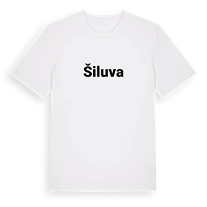 Šiluva fetstil t-shirt – ekologisk bomull t-shirt från Pinshirt