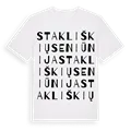 Stakliškių seniūnija ordlek t-shirt
