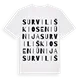 Surviliškio seniūnija ordlek t-shirt