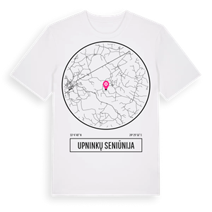 Upninkų seniūnija t-shirt – ekologisk bomull t-shirt från Pinshirt