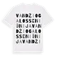 Vandžiogalos seniūnija ordlek t-shirt