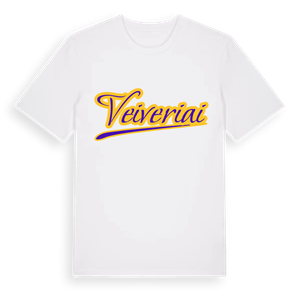 Veiveriai baseball t-shirt – ekologisk bomull t-shirt från Pinshirt