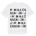 Viduklės seniūnija ordlek t-shirt