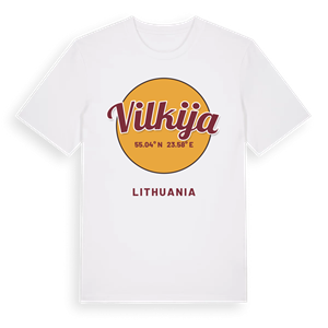 Vilkija cirkel t-shirt – ekologisk bomull t-shirt från Pinshirt