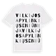 Vilkijos apylinkių seniūnija ordlek t-shirt