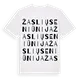 Žaslių seniūnija ordlek t-shirt