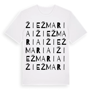 Žiežmariai ordlek t-shirt – ekologisk bomull t-shirt från Pinshirt