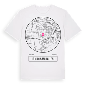 19 Mayıs Mahallesi t-shirt – ekologisk bomull t-shirt från Pinshirt