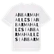 Anbar Mahallesi ordlek t-shirt