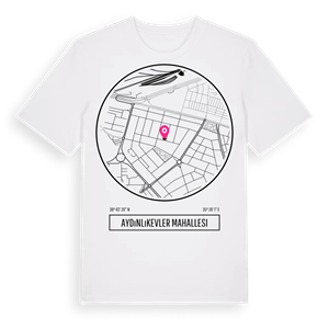 Aydınlıkevler Mahallesi t-shirt – ekologisk bomull t-shirt från Pinshirt