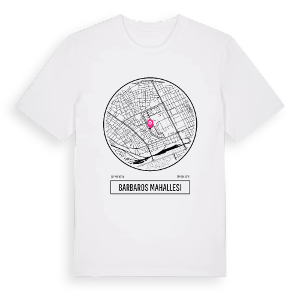 Barbaros Mahallesi t-shirt – ekologisk bomull t-shirt från Pinshirt