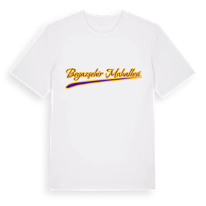 Beyazşehir Mahallesi baseball t-shirt – ekologisk bomull t-shirt från Pinshirt