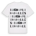 Buğdaylı Mahallesi ordlek t-shirt