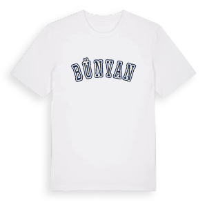 Bünyan college t-shirt – ekologisk bomull t-shirt från Pinshirt
