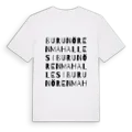 Burunören Mahallesi ordlek t-shirt
