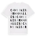 Camiikebir Mahallesi ordlek t-shirt