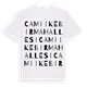 Camiikebir Mahallesi ordlek t-shirt