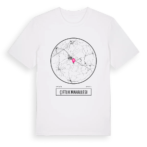 Çiftlik Mahallesi t-shirt – ekologisk bomull t-shirt från Pinshirt