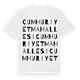 Cumhuriyet Mahallesi ordlek t-shirt